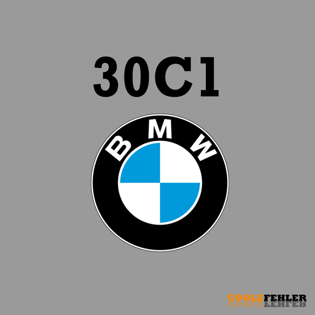 BMW Fehlercode 30C1 – Problemlösung