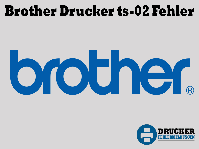 Brother Drucker Fehlercode: TS-02