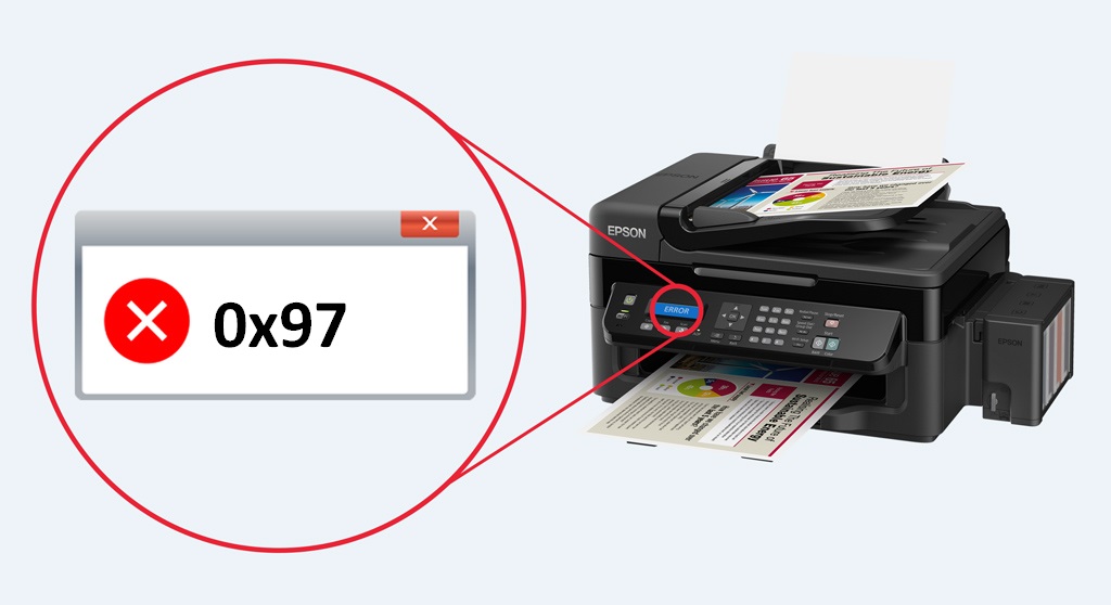 Epson Drucker Fehlercode 0x97 – wie repariert man
