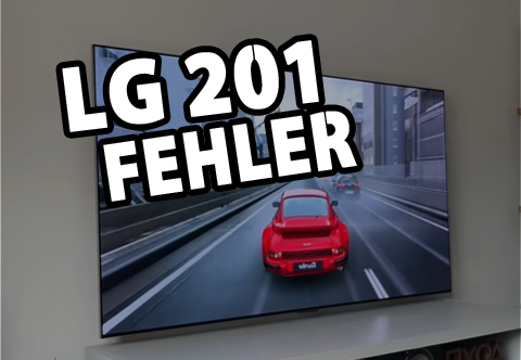 LG TV Fehlercode 201 – wie repariert man