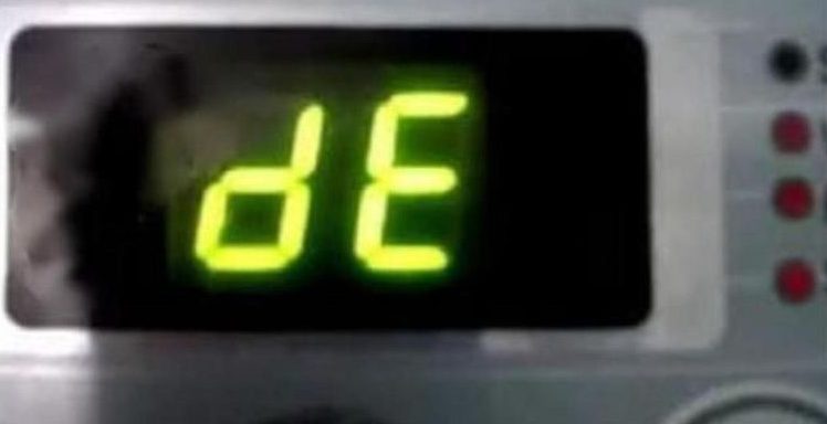 Samsung Waschmaschine Fehlermeldung dE – Wie repariert man