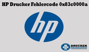 HP Drucker Fehlercode: 0x83c0000a