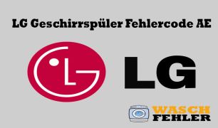 LG Geschirrspüler Fehlercode AE